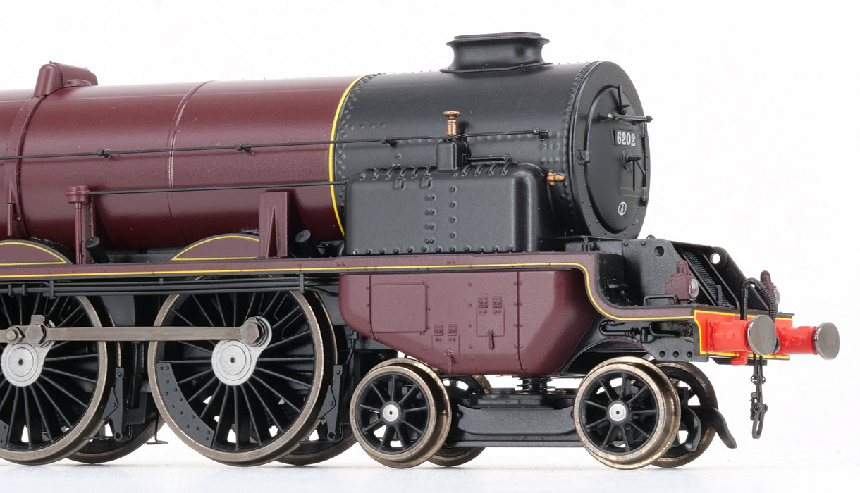 Hornby OO gauge LMS Turbomotive 4-6-2 6202 c1937 DCC ready