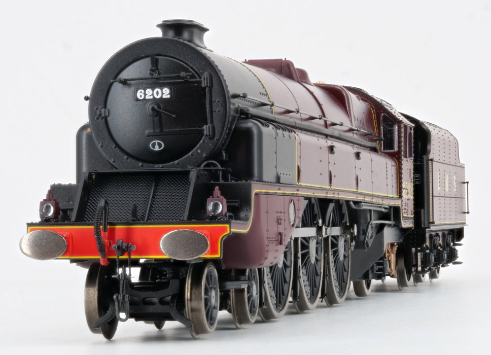 Hornby OO gauge LMS Turbomotive 4-6-2 6202 c1937 DCC ready