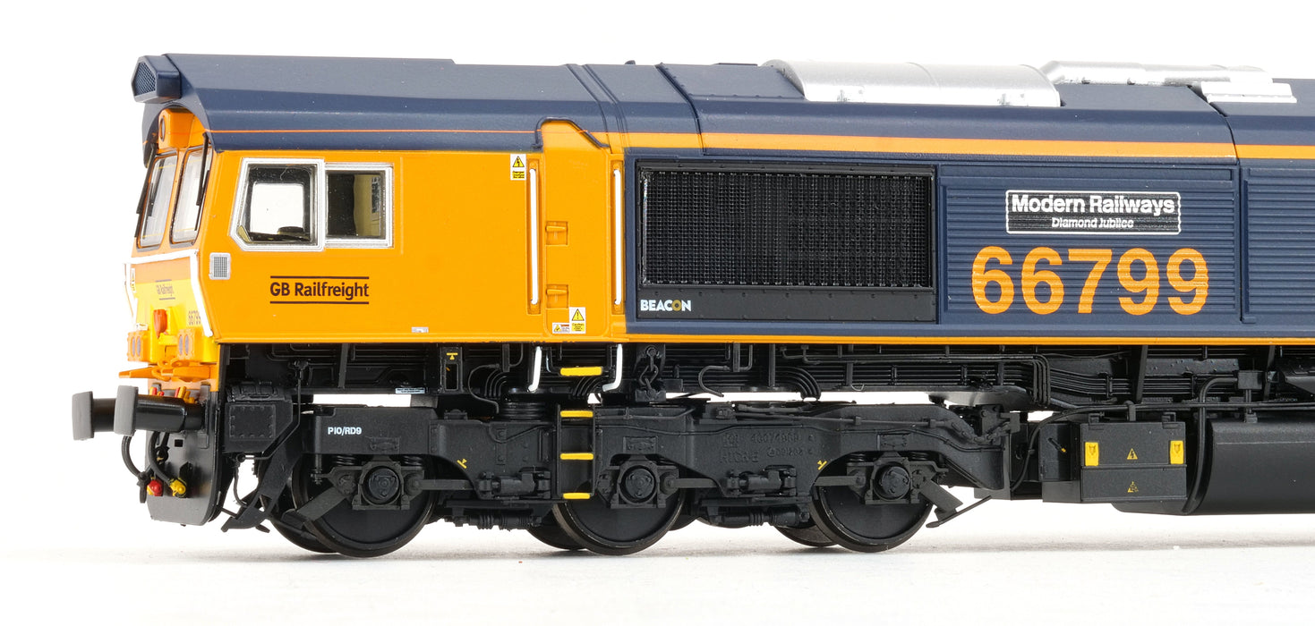 Pre-order Accurascale Class 66 66799, GBRf blue, DCC sound f