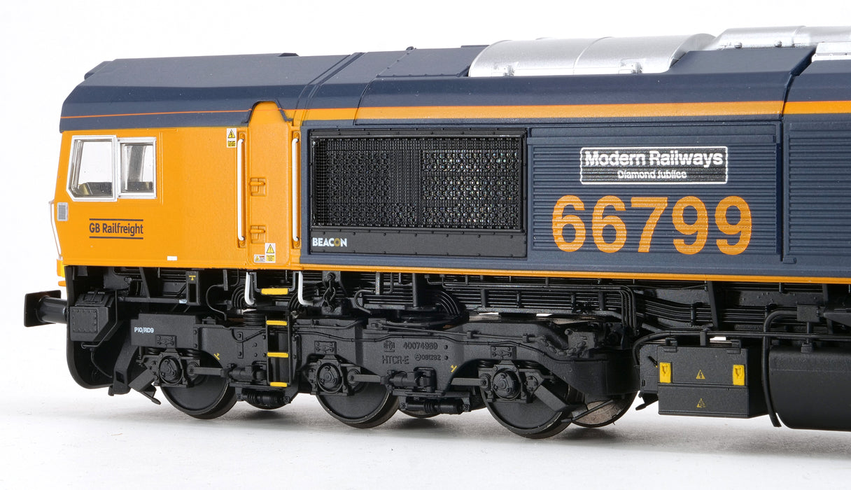 Pre-order Accurascale Class 66 66799 GBRf blue DCC ready