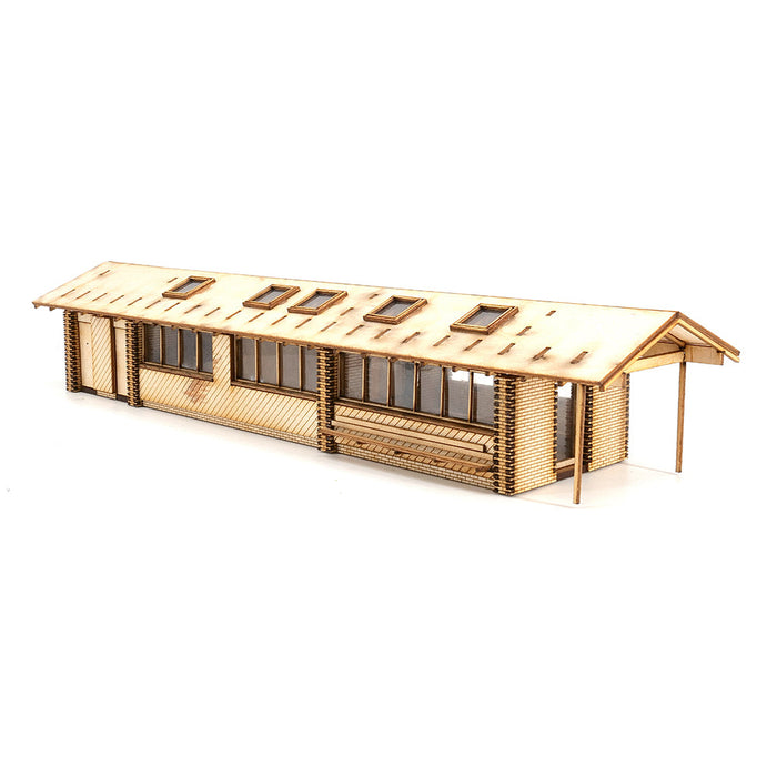 PJM Models OO Gauge Thirsk Station Building Laser-Cut Kit