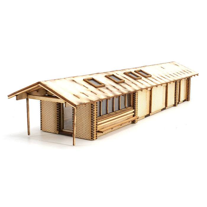 PJM Models OO Gauge Thirsk Station Building Laser-Cut Kit