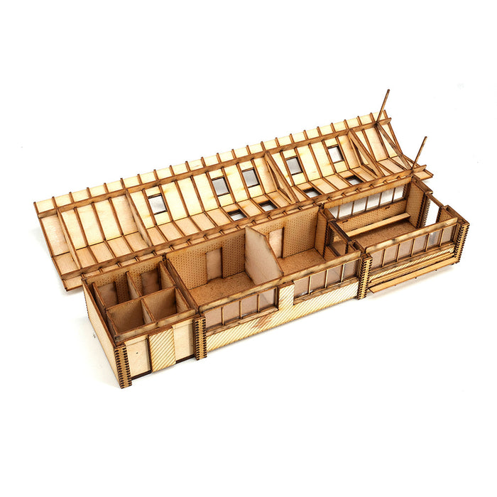PJM Models OO Gauge Thirsk Station Building Laser-Cut Kit