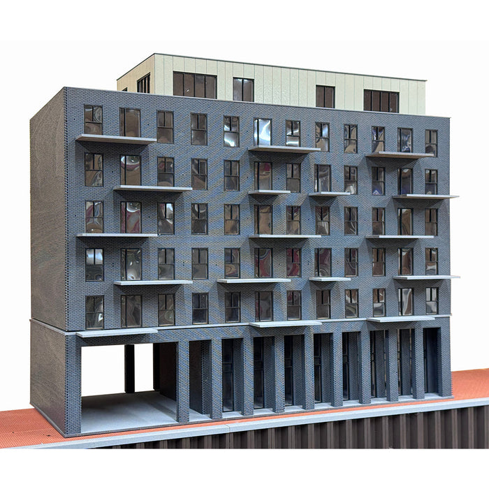 PJM Models OO gauge Watford Marri St flats laser-cut kit