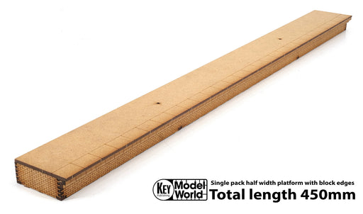 PJM Models laser-cut OO gauge half width platform kits