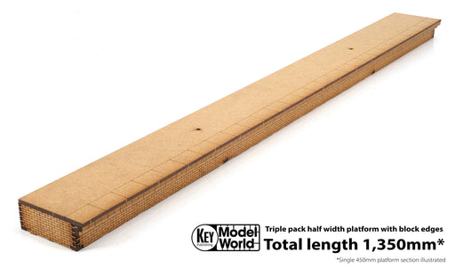 PJM Models OO gauge half width laser-cut platform kits