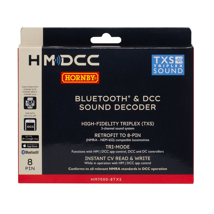 HM7000-8TXS Bluetooth and DCC Sound Decoder 8-pin