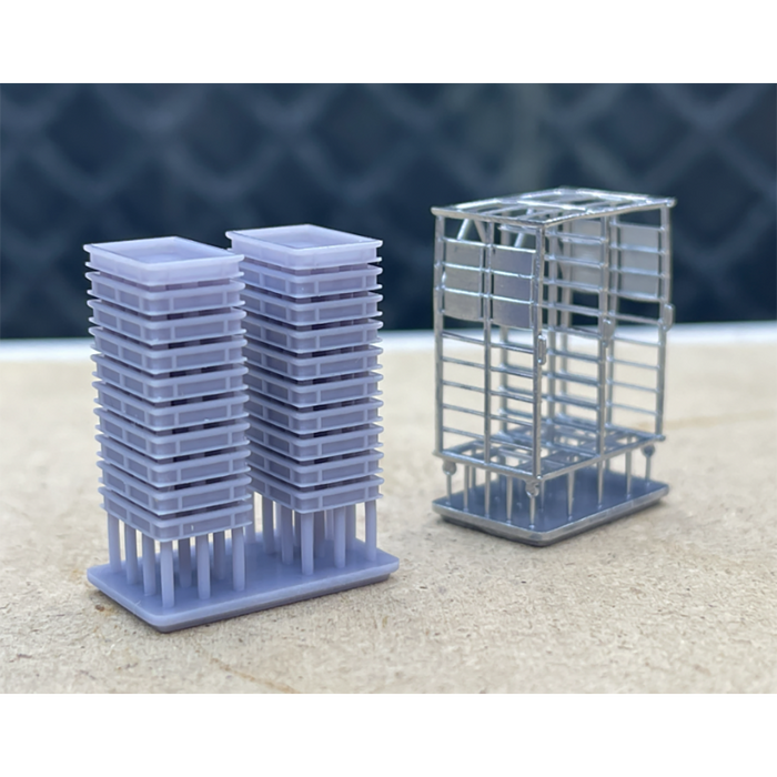 Rusty Rails OO Gauge Storage Rack