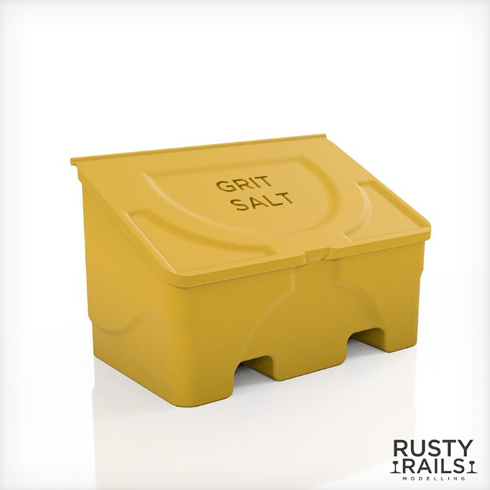 Rusty Rails OO Gauge Salt and Grit Bins 4 pack