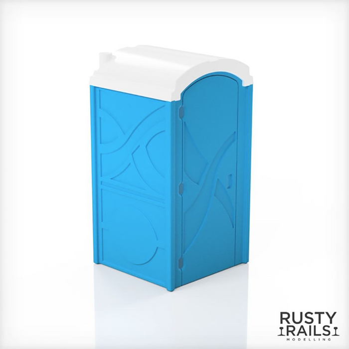 Rusty Rails OO Gauge Portable Toilets 2 Pack