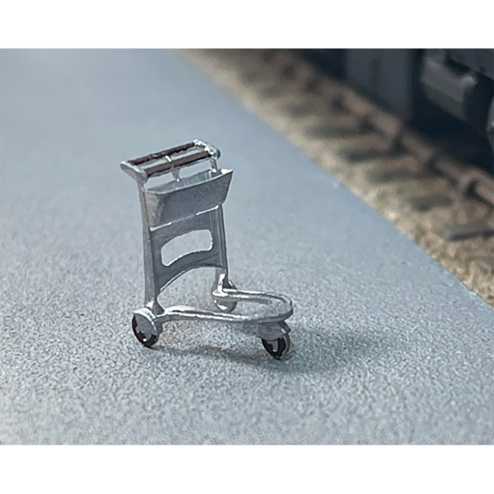 Rusty Rails OO Gauge Luggage Trolley 6 pack