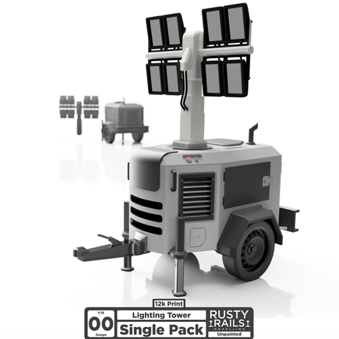 Rusty Rails OO Gauge Lighting Tower