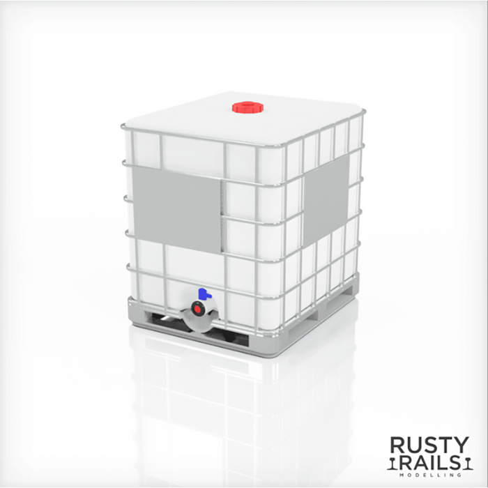 Rusty Rails OO Gauge IBC Tanks 6 pack