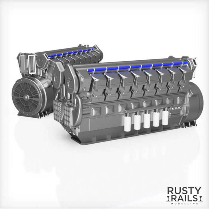 Rusty Rails OO Gauge Class 50 Engine