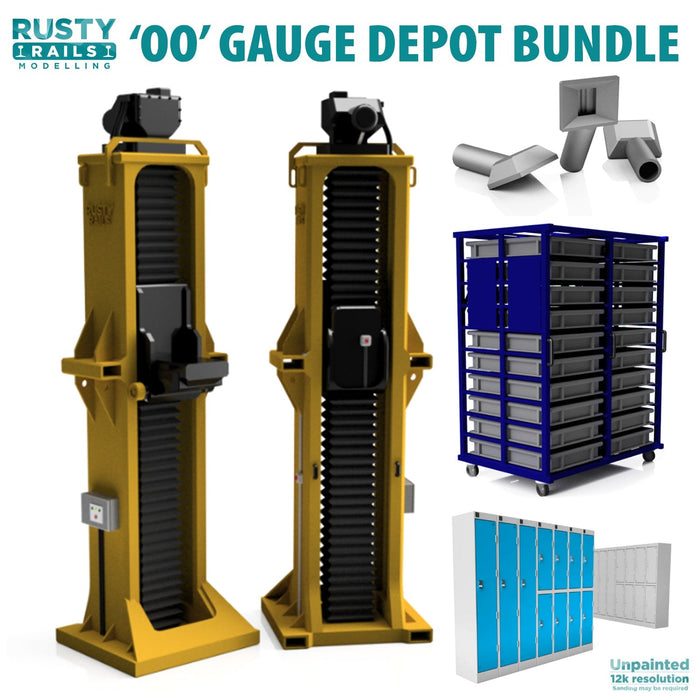 GBRf Depot OO gauge Interior Accessory bundle pack