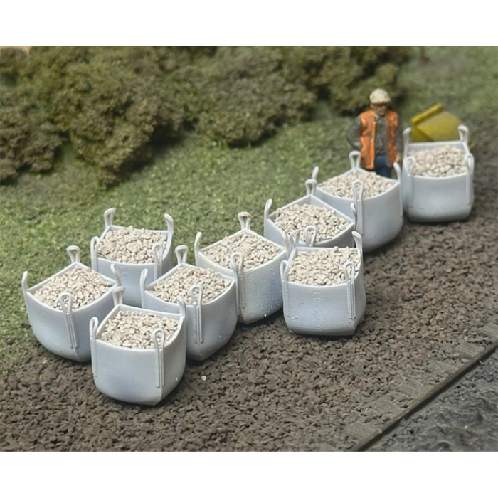 Rusty Rails OO Gauge One Tonne Bags 9 Pack