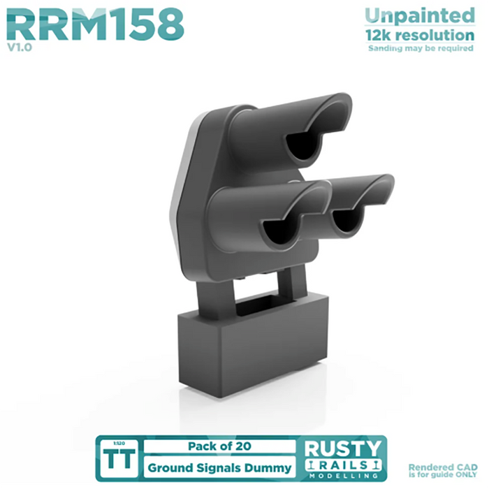 Rusty Rails TT:120 Dummy Ground Signals