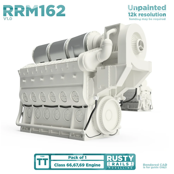 Rusty Rails TT:120 Class 66/67/69 Engine