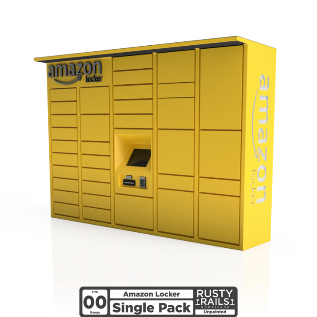 Rusty Rails OO Gauge Amazon Locker