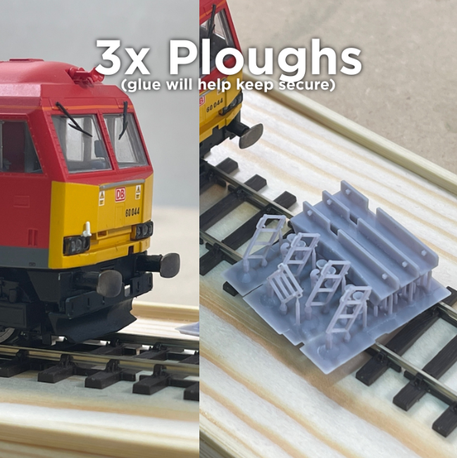  Rusty Rails Modelling Class 60 detailing kit for OO gauge