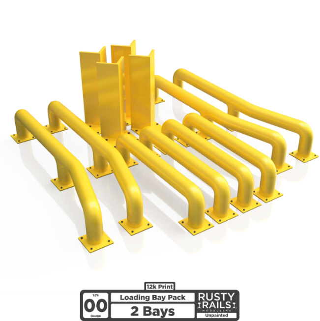 Rusty Rails OO Gauge Loading Bay Pack