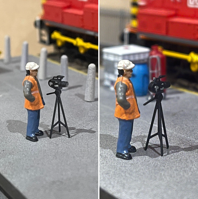 Rusty Rails OO Gauge Video Cameras 4 pack