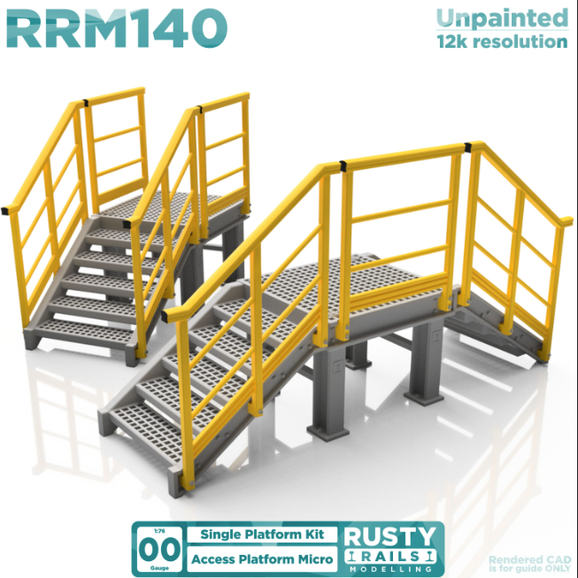 Rusty Rails OO Gauge Access Platform Micro