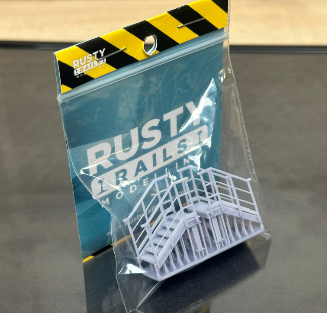 Rusty Rails OO Gauge Access Steps