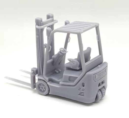 Rusty Rails Modelling 'OO' gauge 3D printed Forklift EV