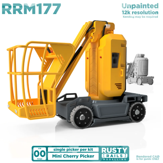Rusty Rails Modelling 'OO' gauge Mini Cherry Picker