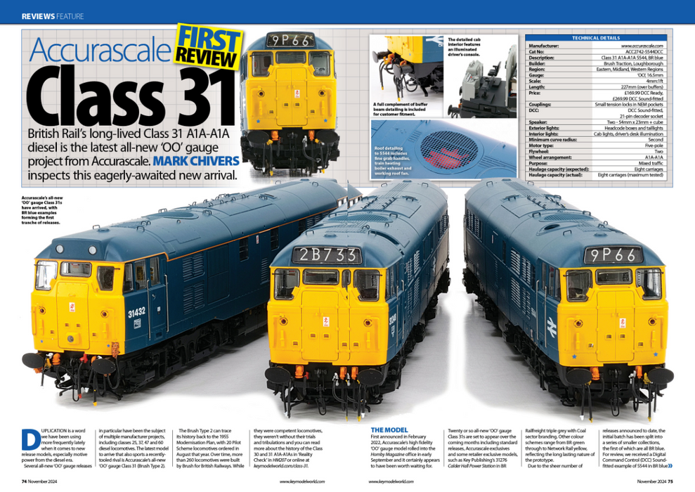 Hornby Magazine November 2024