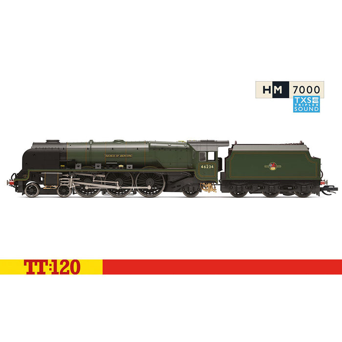 BR Duchess 4-6-2 46234 Duchess of Abercorn DCC sound - Era 5