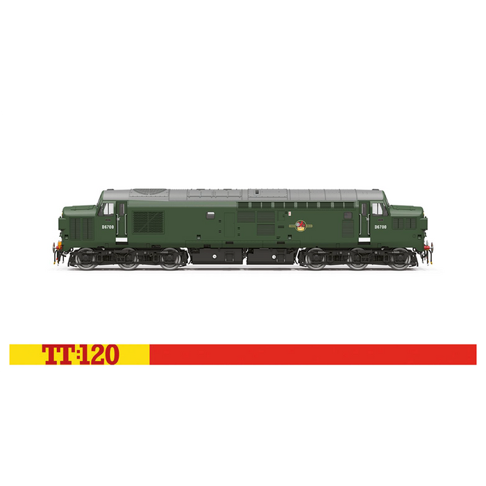 Hornby TT:120 Class 37 D6700 BR green - DCC ready