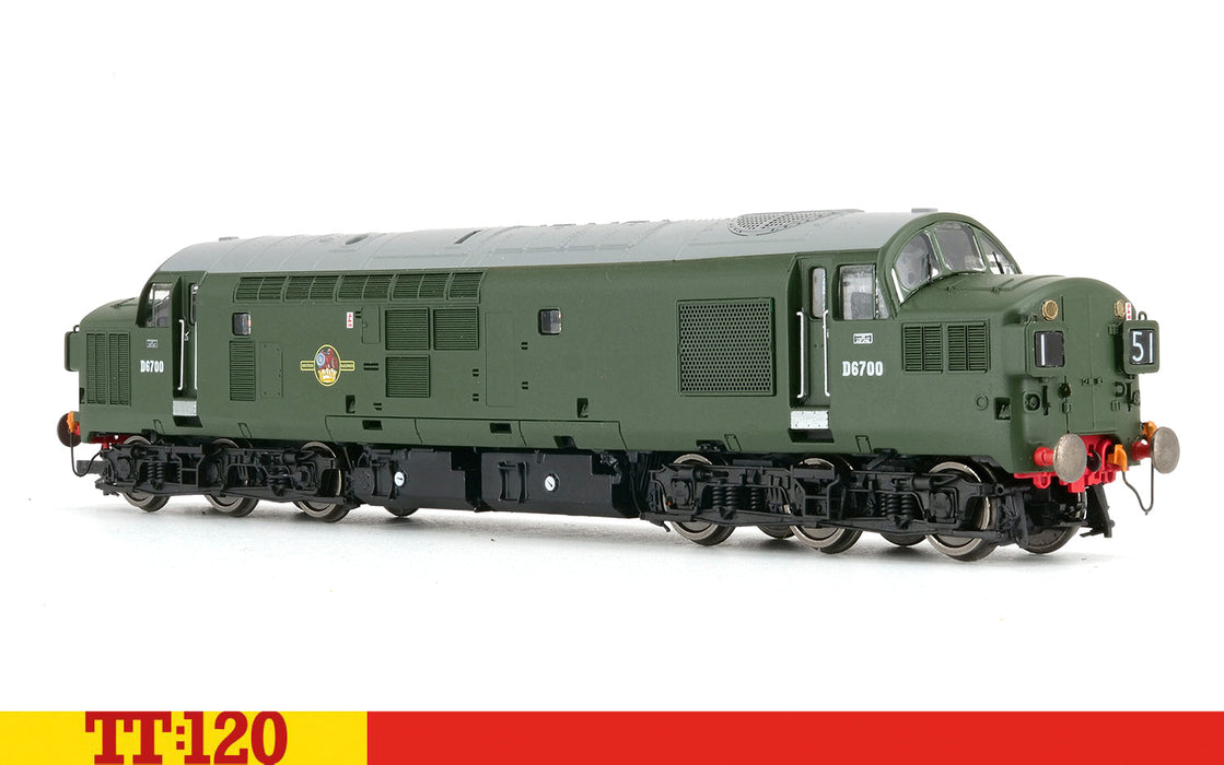 Hornby TT:120 Class 37 D6700 BR green - DCC ready