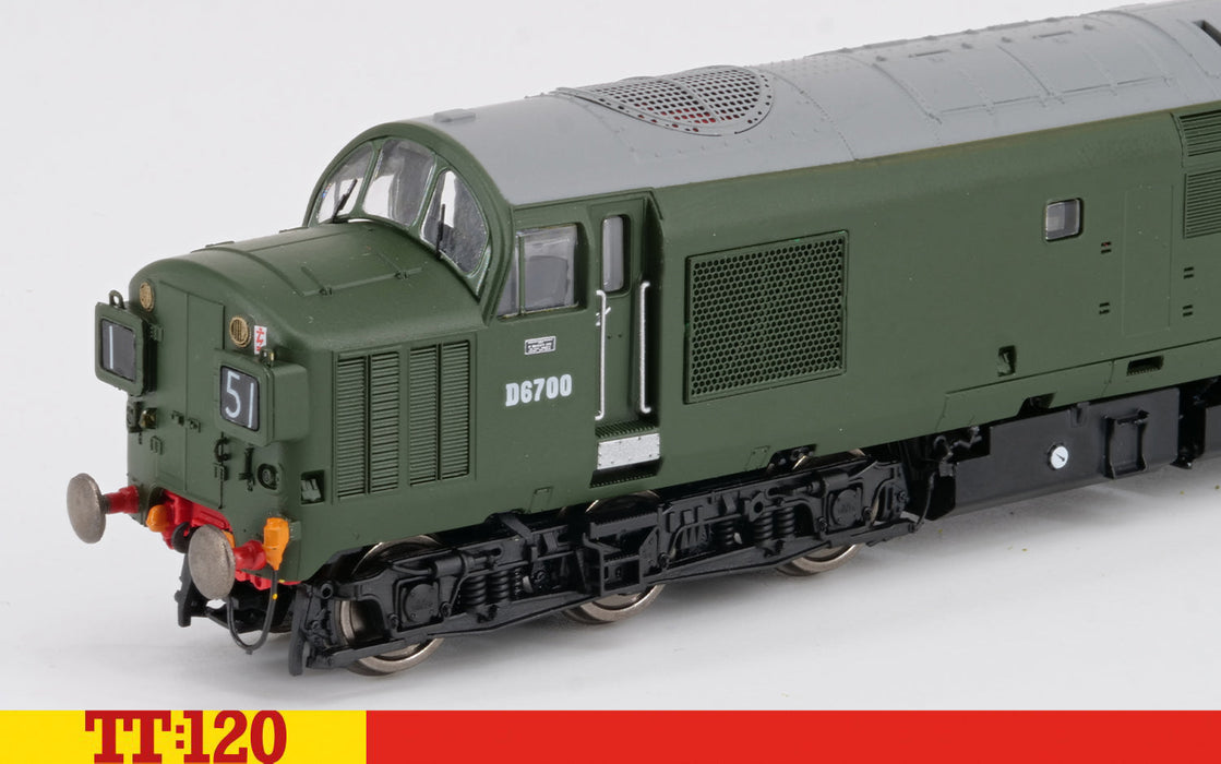 Hornby TT:120 Class 37 D6700 BR green - DCC ready