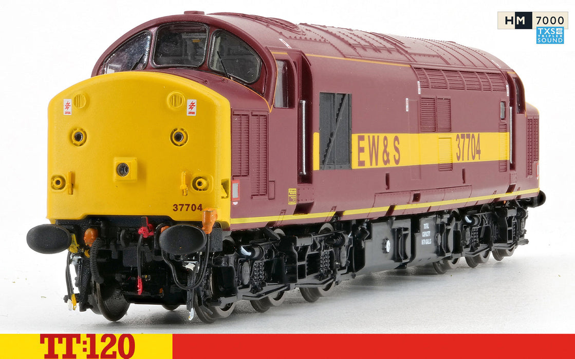 Hornby TT:120 Class 37 37704 - Sound Fitted