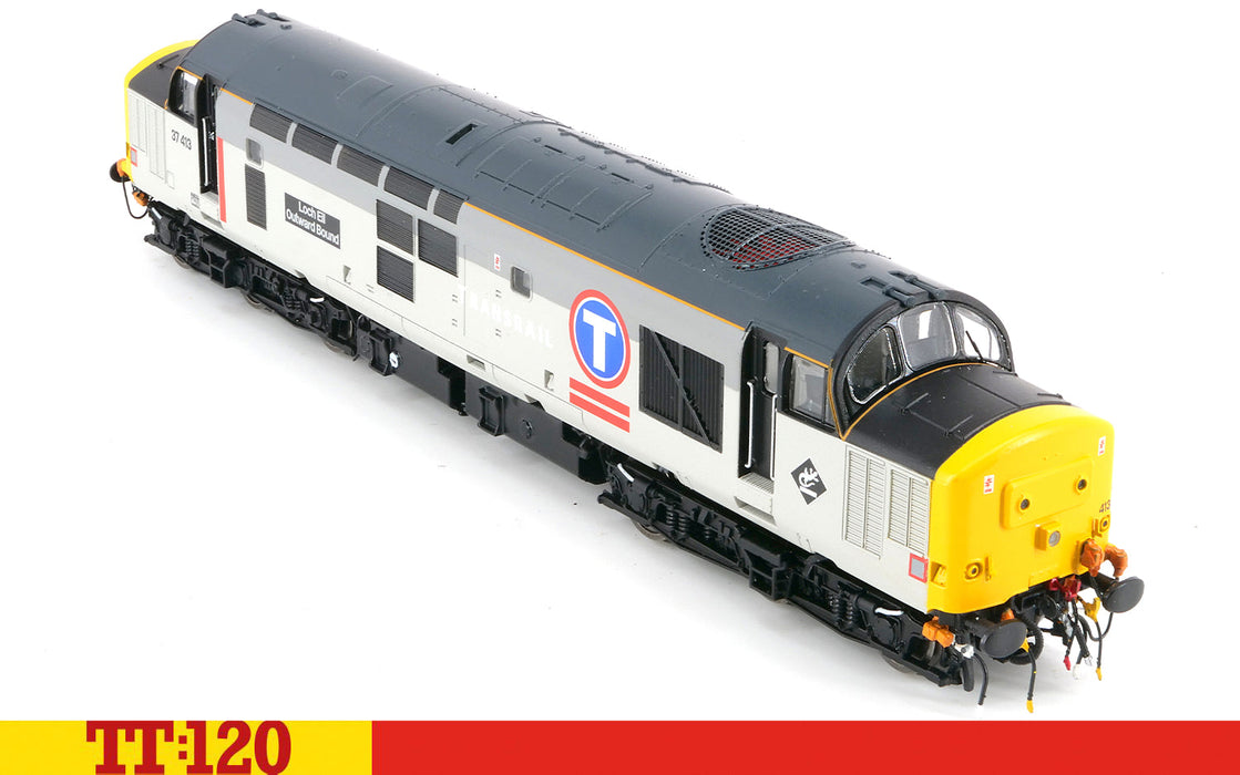 Hornby TT:120 Class 37 37413 Loch Eil Transrail