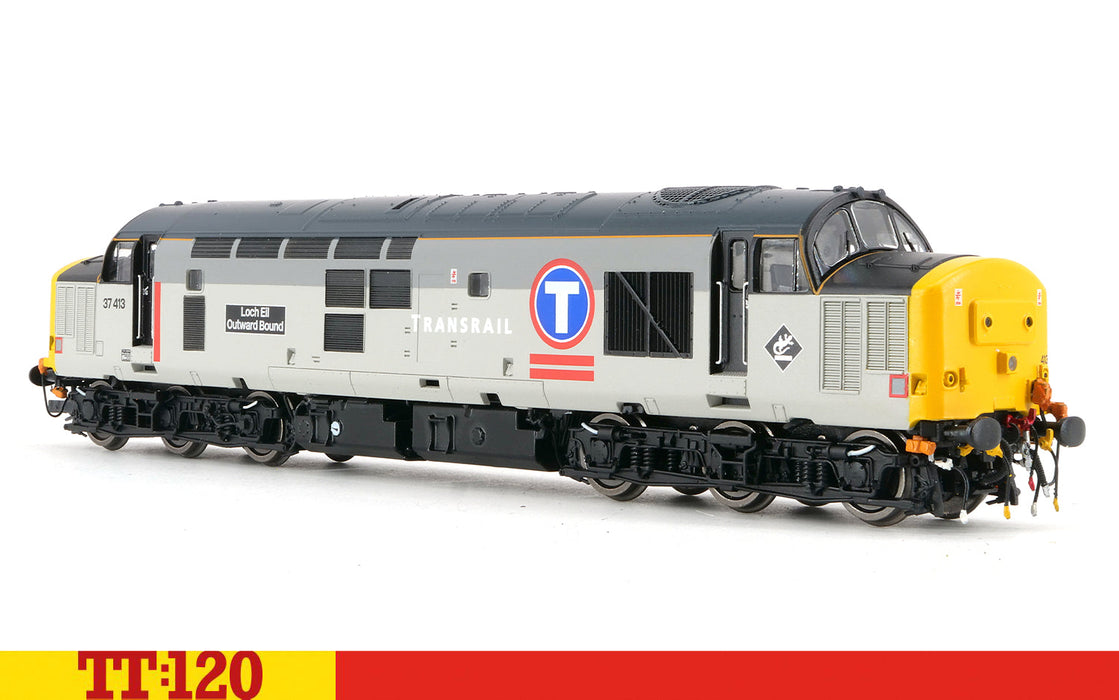 Hornby TT:120 Class 37 37413 Loch Eil Transrail