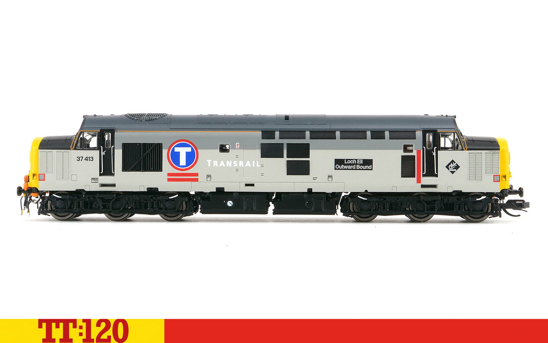 Hornby TT:120 Class 37 37413 Loch Eil Transrail