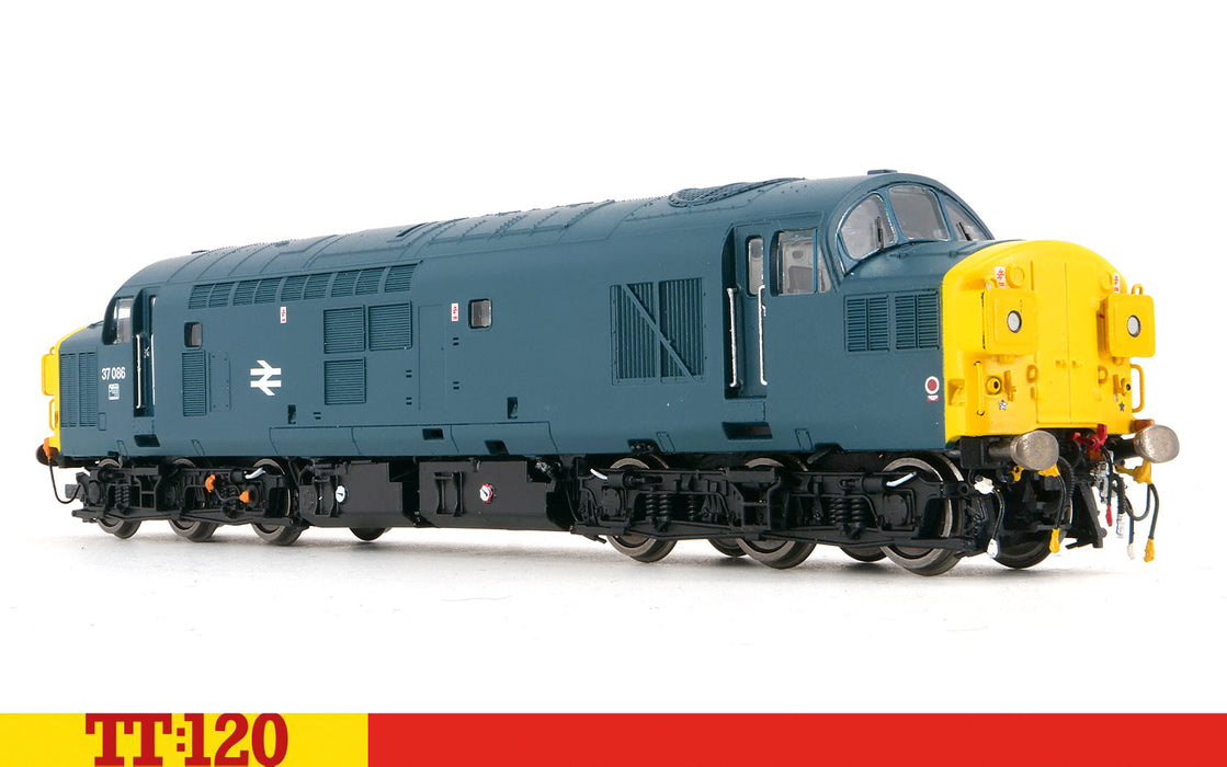 Hornby TT:120 Class 37 37086 BR blue