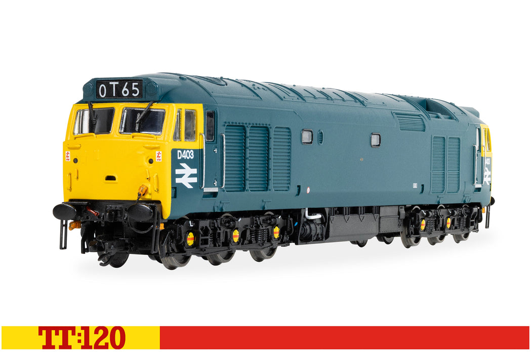 Hornby TT:120 Class 50 D403 BR blue