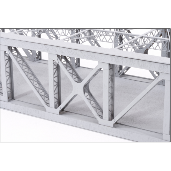 GCR Birdcage Bridge and walls laser-cut kit for OO Gauge