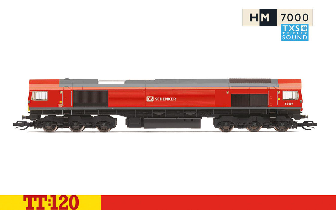 Pre-Order DB Schenker Class 66 66097 DCC Sound