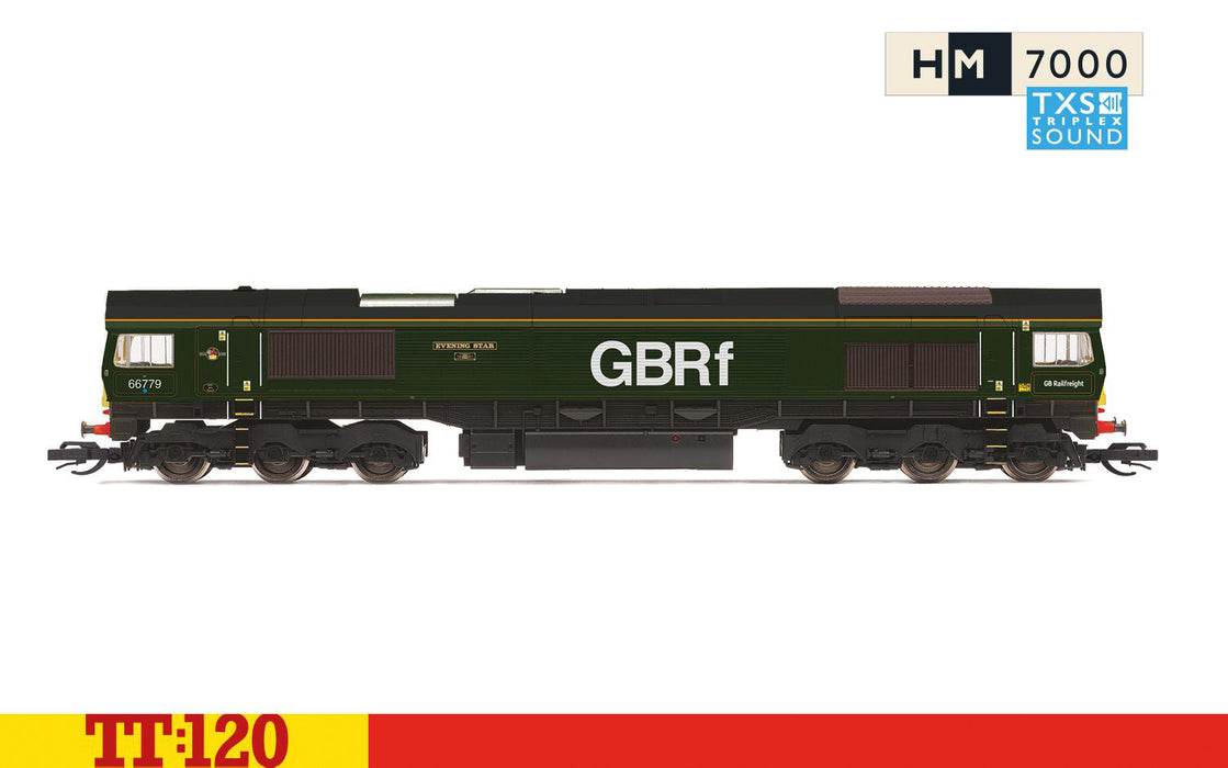 Pre-Order GBRf Class 66 66779 Evening Star DCC Sound