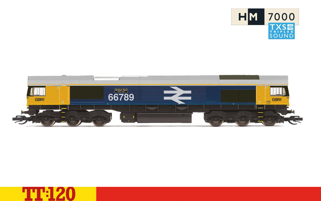 GBRf Class 66 66789 British Rail 1948-97 DCC Sound