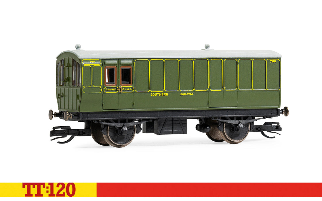 SR 4 Wheel Coach 3rd Class Brake Baggage