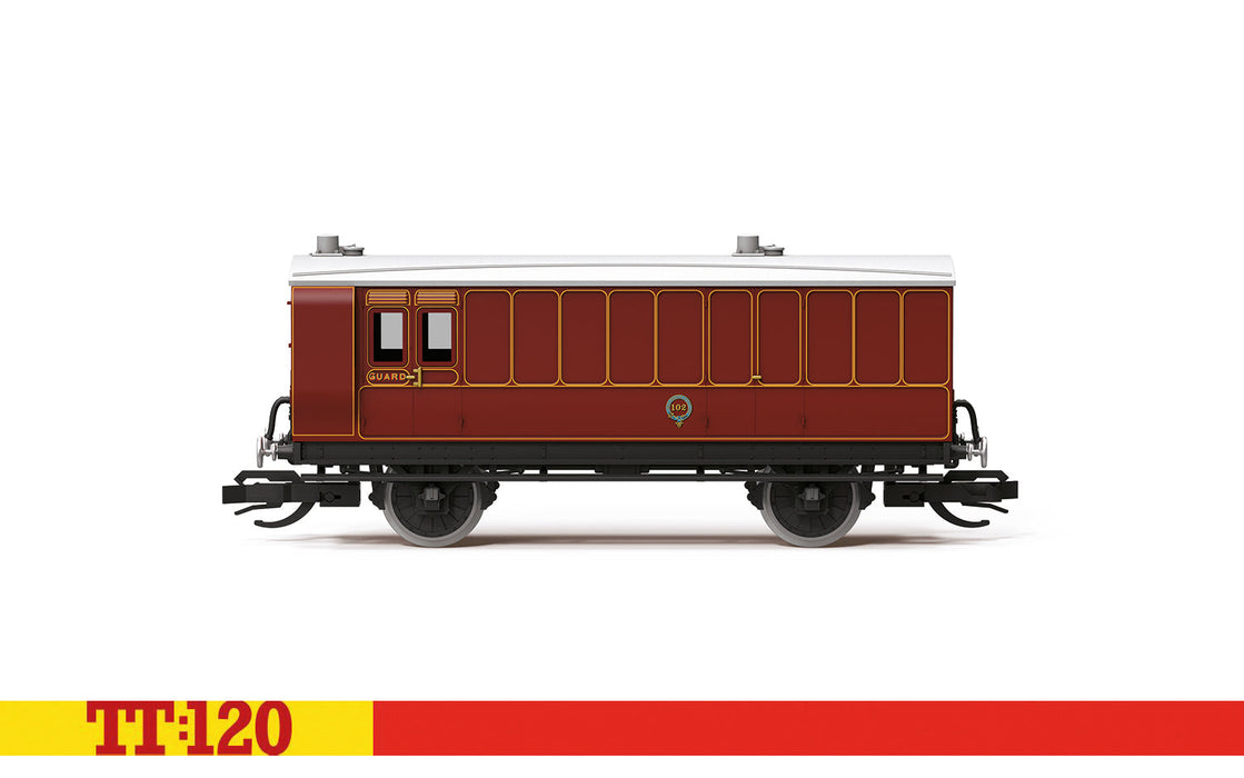 LB&SCR 4 Wheel Coach 3rd Class Brake