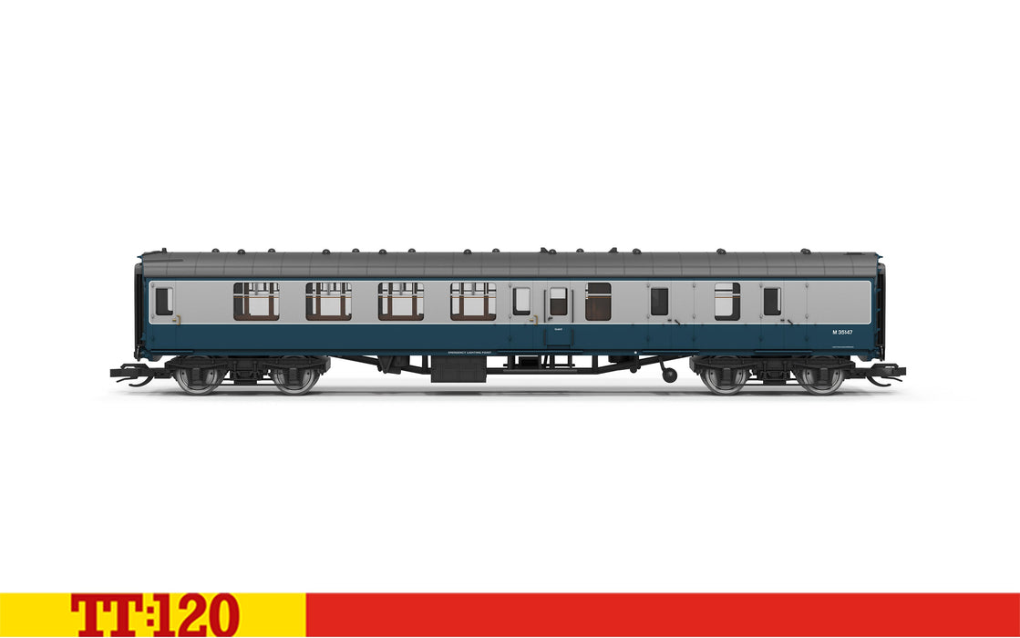 Hornby TT:120 BR Mk 1 Brake Standard Corridor M35147