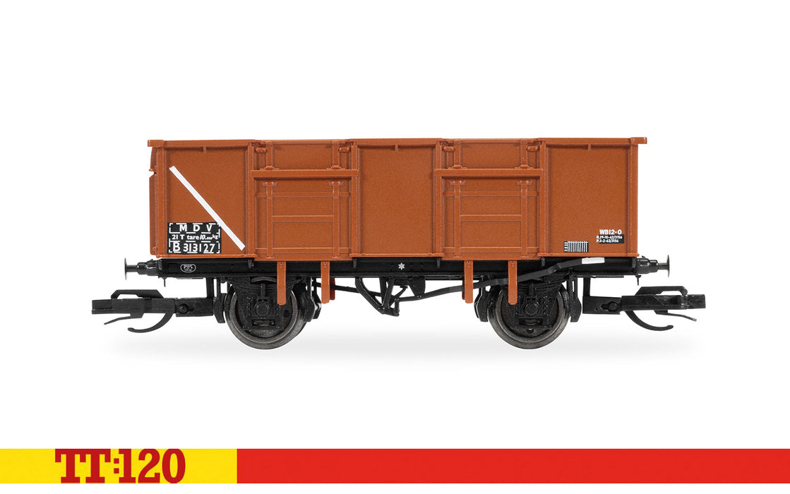 Hornby TT:120 BR 21ton mineral wagon triple pack