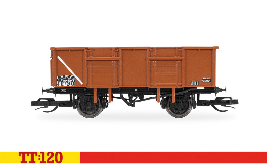 Hornby TT:120 BR 21ton mineral wagon triple pack